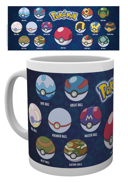 Kubek Pokémon - Ball Varieties