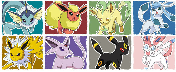 Kubek Pokemon - Eevee Evolution