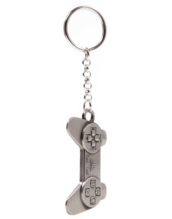 Playstation - Metal Controller kulcsatartó