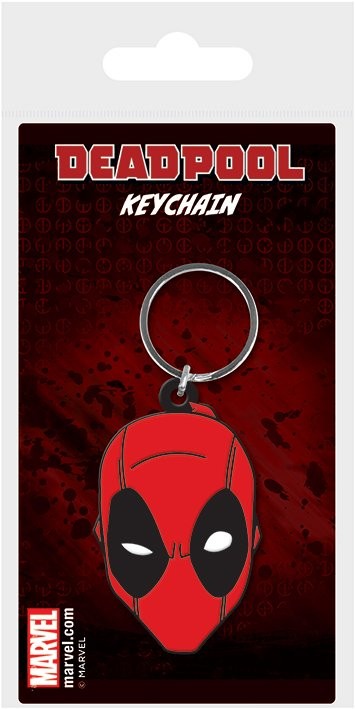 Kulcstartó Deadpool - Face