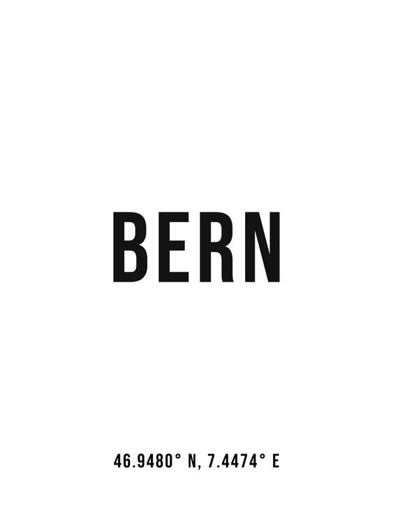 Illustrasjon Bern simple coordinates