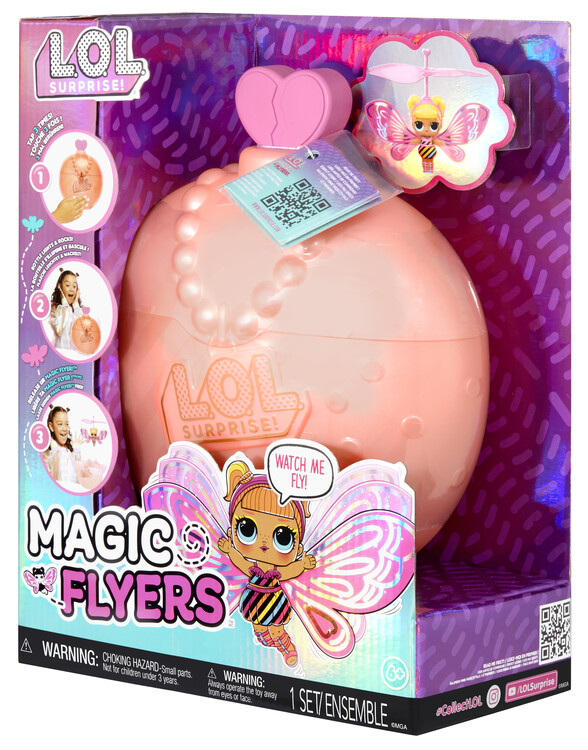  L.O.L. Surprise! Magic Flyers: Flutter Star- Hand Guided Flying  Doll, Collectible Doll, Touch Bottle Unboxing, Great Gift for Girls Age 6+,  Multicolor : Toys & Games
