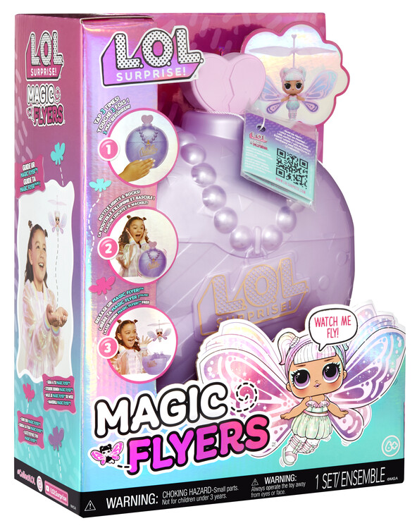 LOL Surprise Magic Flyers - Sweetie Fly - Ailes Lilas - Mini Poupée