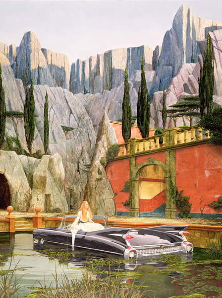 Adesivo murale Lady of Detroit, 1992