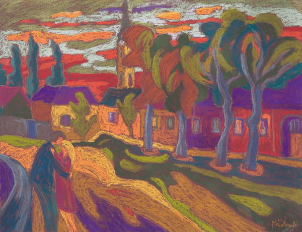 Billede på lærred Autumn Love, 2008