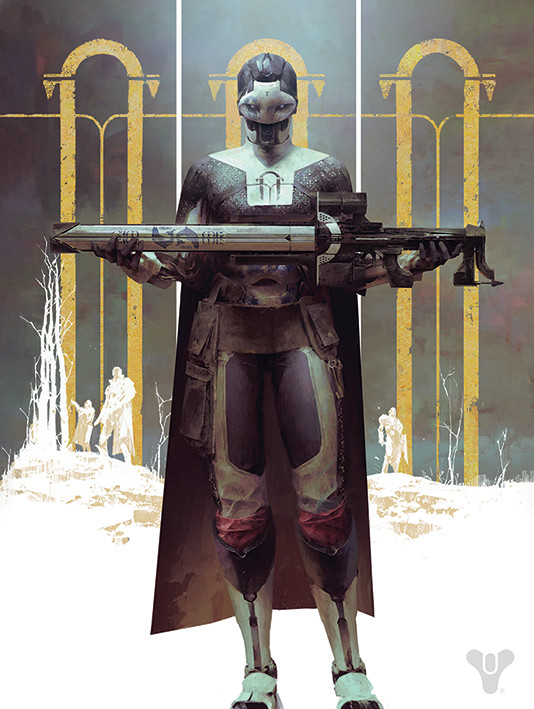 Destiny - Black Armory Billede på lærred