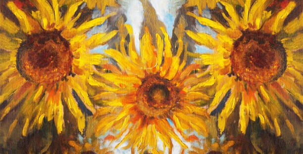 Billede på lærred Fashionable summer illustration allegory modern art