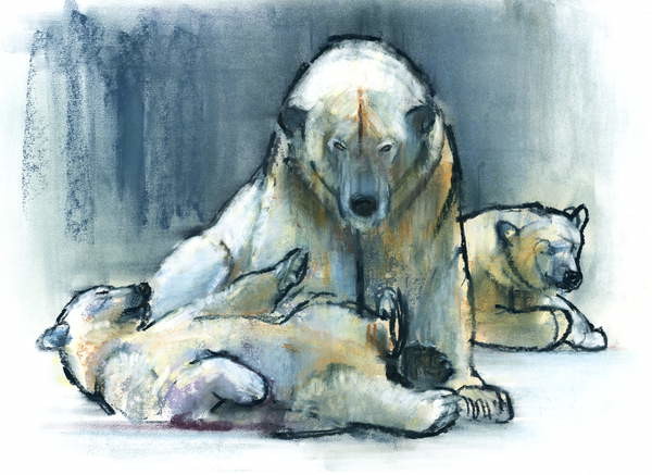 Billede på lærred Guardian, 2016,