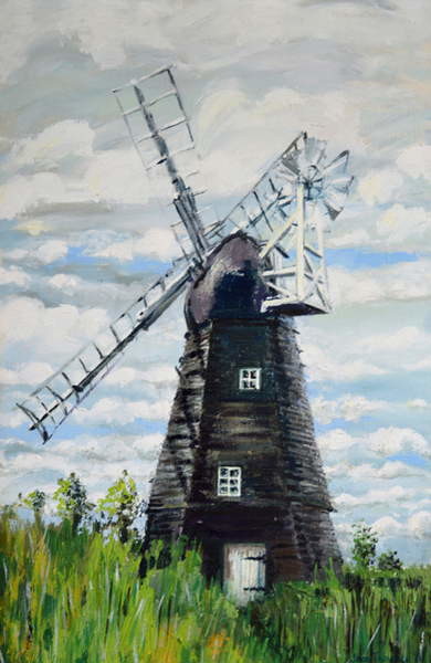 Billede på lærred The Windmill,2000,