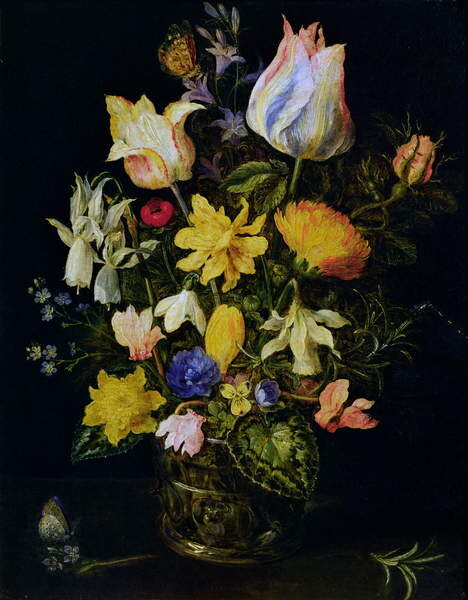 Billede på lærred Vase of Flowers