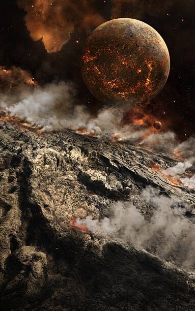 Billede på lærred Volcania