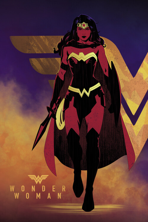 Billede på lærred Wonder Woman - Amazon warrior