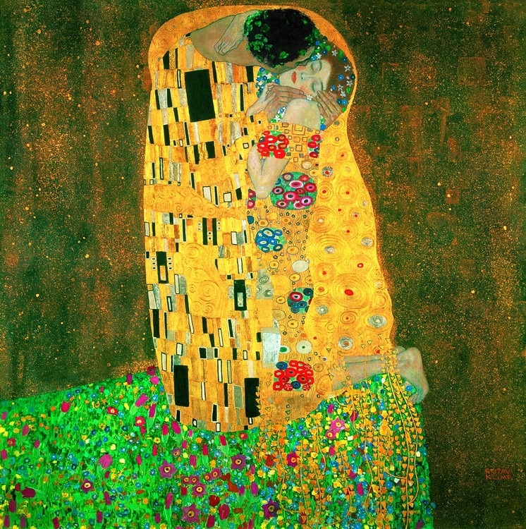 Gustav Klimt - Il Bacio Reproducción De Arte, Cartele | EuroPosters.es