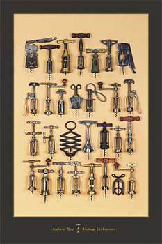 Vintage Corkscrews Reproducción de arte, Cartele | Posters.es