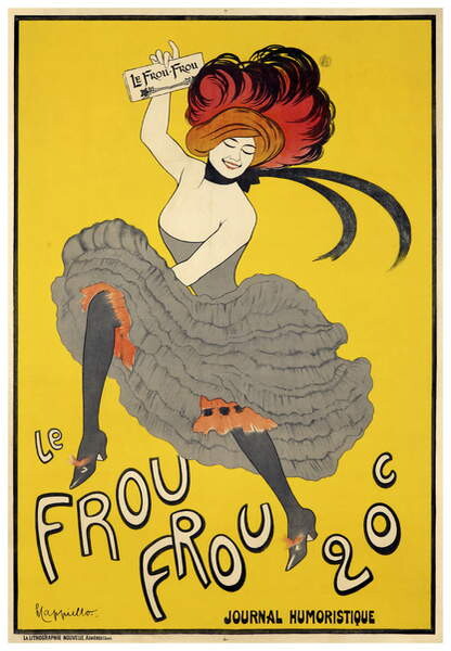 Samolepka Le Frou-Frou  inaugural issue