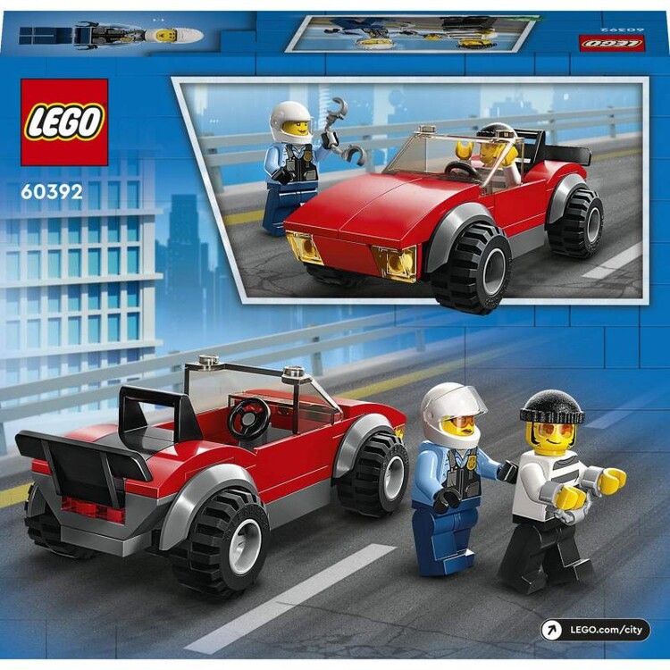 Costruzioni Lego City - Car Chase with Police Motorcycle, Poster, regali,  merch