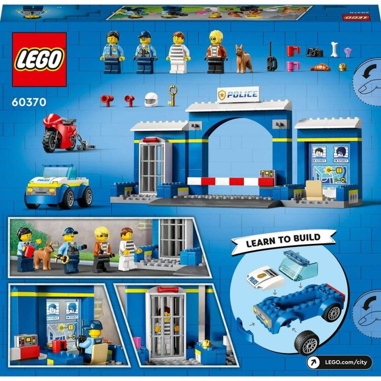 Jeux de construction Lego City - Police Station Chase