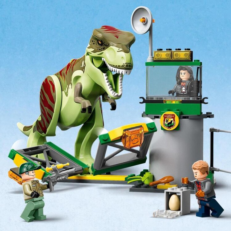 Jeux de construction Lego Jurassic World - T-Rex Escape, Affiches,  cadeaux, merch