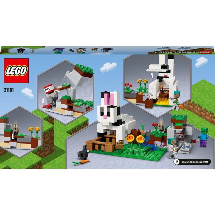 Building Kit Lego Minecraft - Rabbit's farm