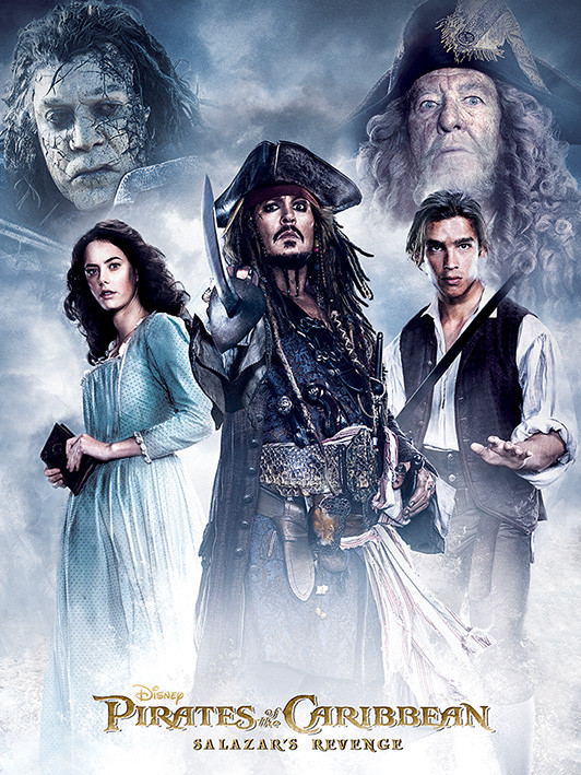 Leinwand Poster Bilder Pirates Of The Caribbean Salazar S Revenge Wanddekorationen Europosters