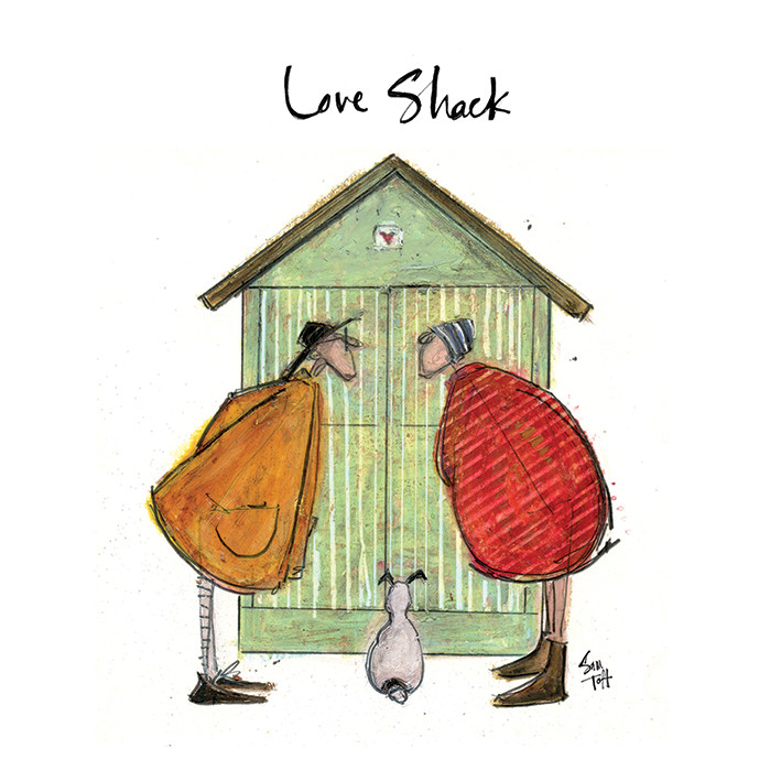 Leinwand Poster Bilder Sam Toft Love Shack Wanddekorationen Europosters De