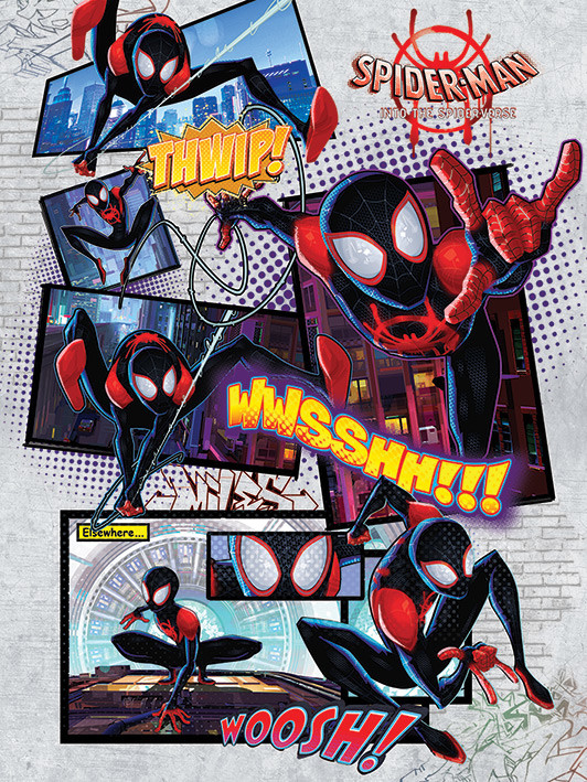 Leinwand Poster Bilder Spider Man A New Universe Comic Wanddekorationen Europosters De