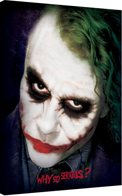 Leinwand Poster Bilder Batman The Dark Knight Joker Face Bei Europosters