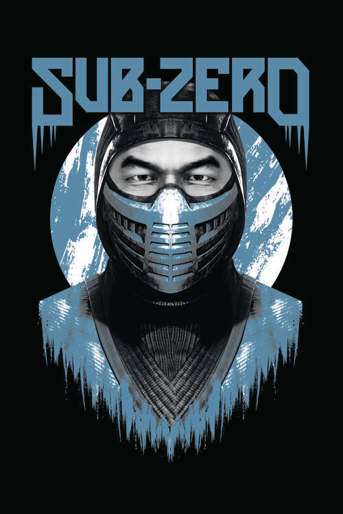 Bild auf Leinwand Mortal Kombat - Sub-Zero