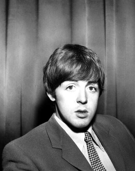 Bild auf Leinwand Paul McCartney, 1965