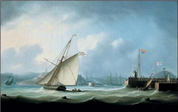 Leith Harbour Festmény reprodukció