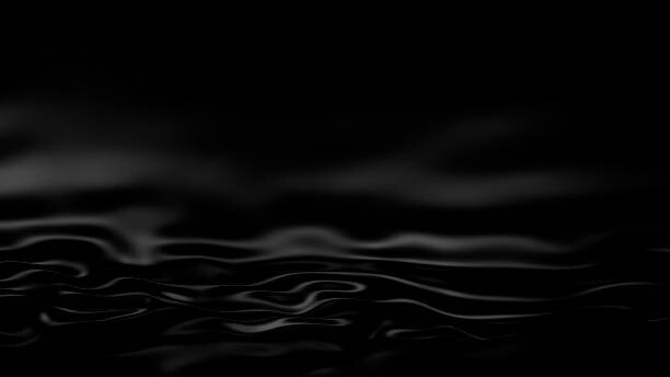 Bilde på lerret 3D Illustration Abstract Black Background