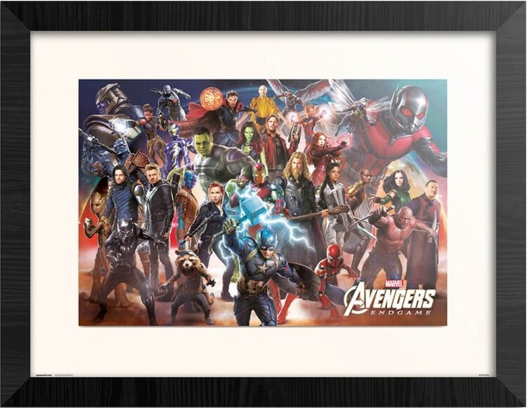 Poster incorniciato Avengers: Endgame - Line Up