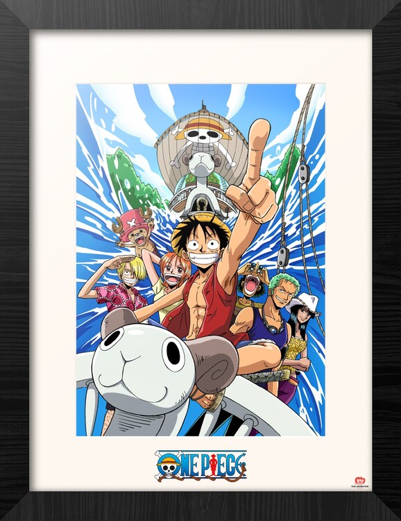 One Piece - Skypiea Poster Incorniciato, Quadro su