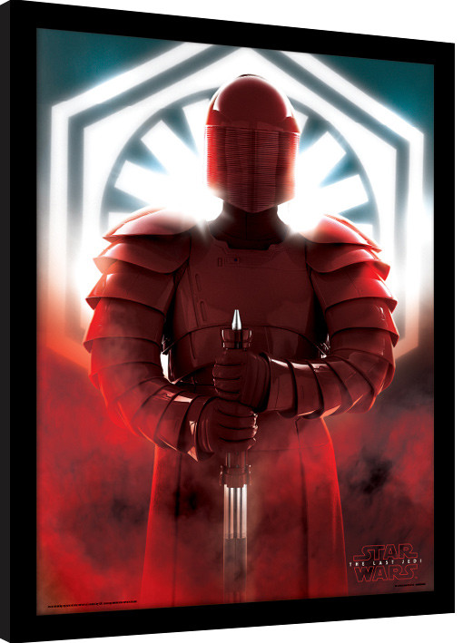 Poster con cornice Star Wars: Gli ultimi Jedi - Elite Guard Defend ...