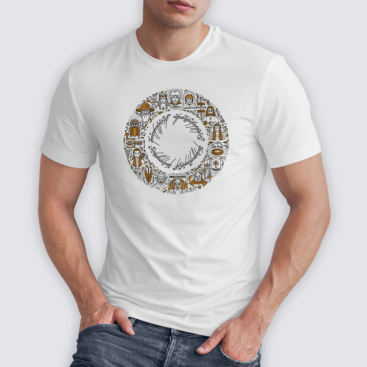 Tričko Lord of the Rings - In a Ring