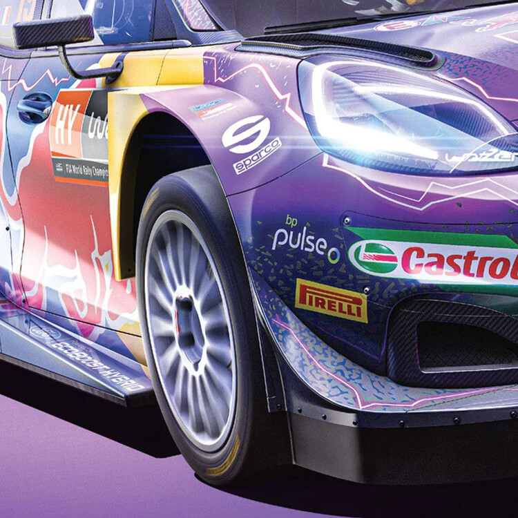 Εκτύπωση έργου τέχνης M-Sport - Ford Puma Hybrid Rally1 - Sébastien Loeb - 2022