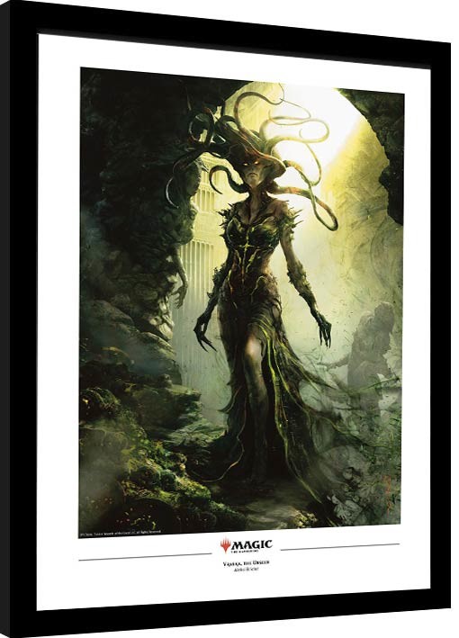 Zarámovaný plakát Magic The Gathering - Vraska, The Unseen