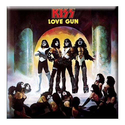 Magnet Kiss Love Gun Album Cover Originelle Geschenkideen