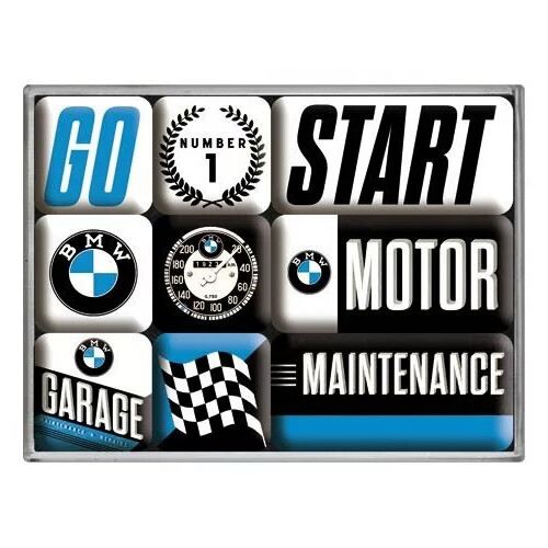Magneet BMW - Garage