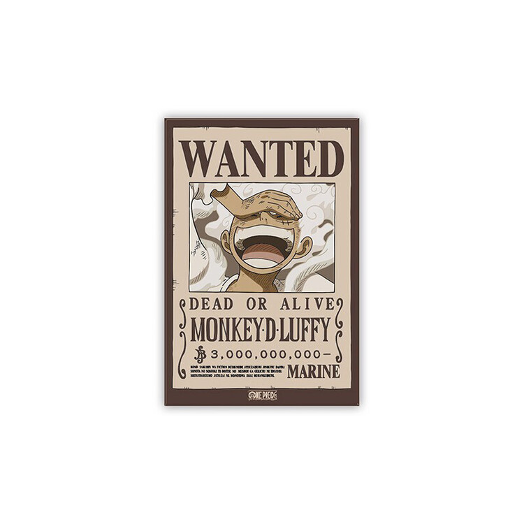 Magnet One Piece - Wanted Luffy
