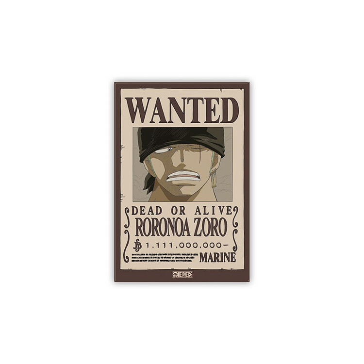 Magnet One Piece - Wanted Zero