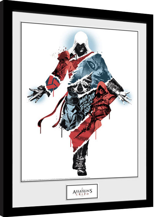 Assassins Creed - Compilation 2 Poster enmarcado