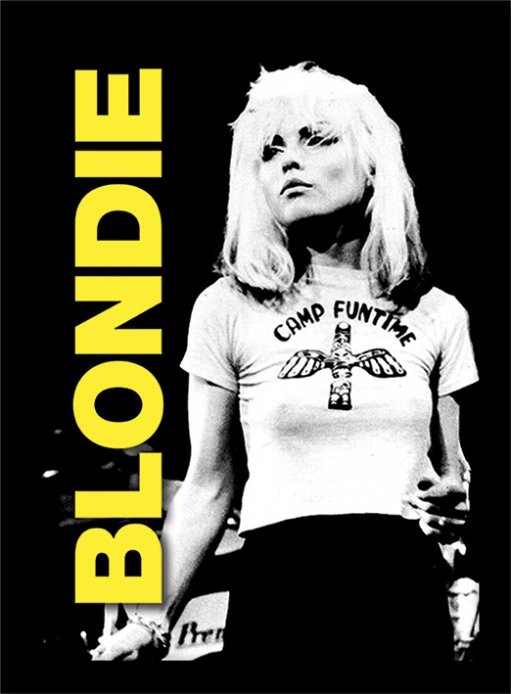 Poster enmarcado Blondie - live