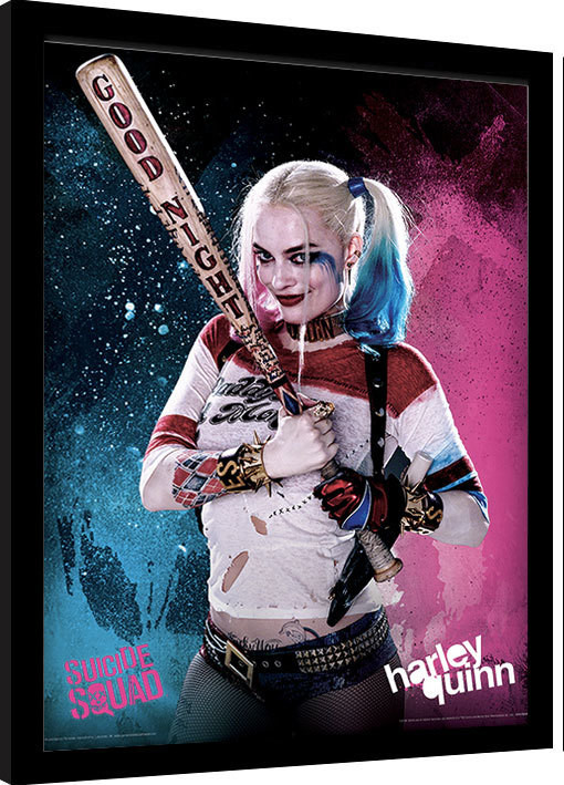 Escuadrón Suicida (Suicide Squad) - Harley Quinn Poster enmarcado |  