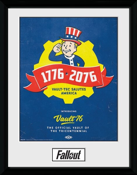 Poster enmarcado Fallout - Tricentennial