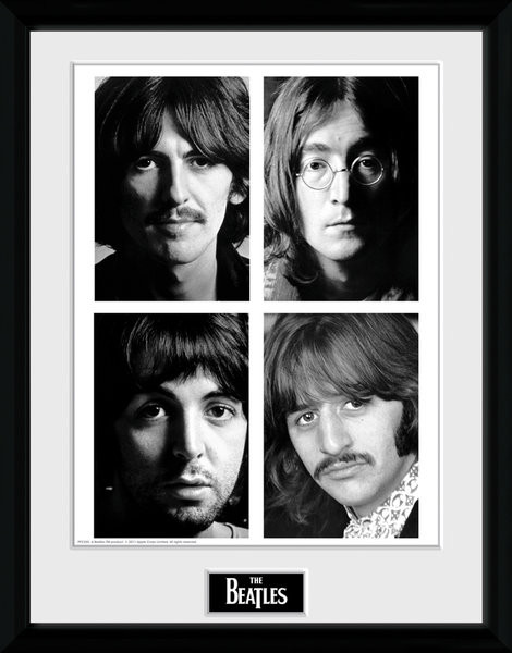 The Beatles - White Album Poster enmarcado | Posters.es