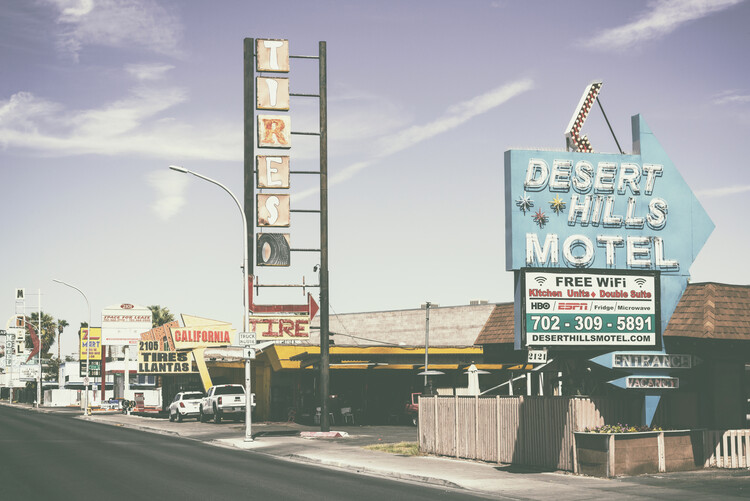 Umjetnička fotografija American West - Old Vegas