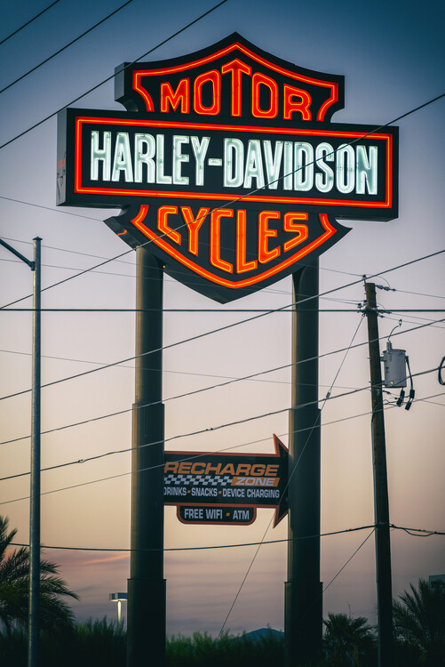 Photographie artistique American West - Vegas Motor Cycles