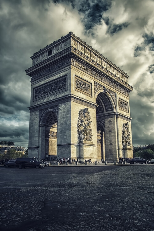 Umelecká fotografie Arc De Triomphe