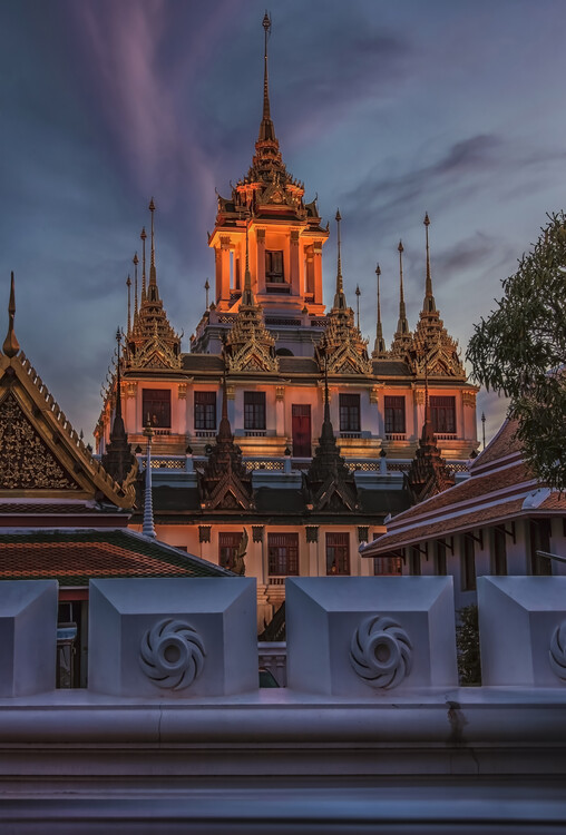 Obraz na plátně Bangkok Sunset